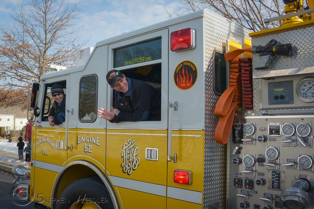 Santa Visits Lower Frederick Twp. - 12/21/2013